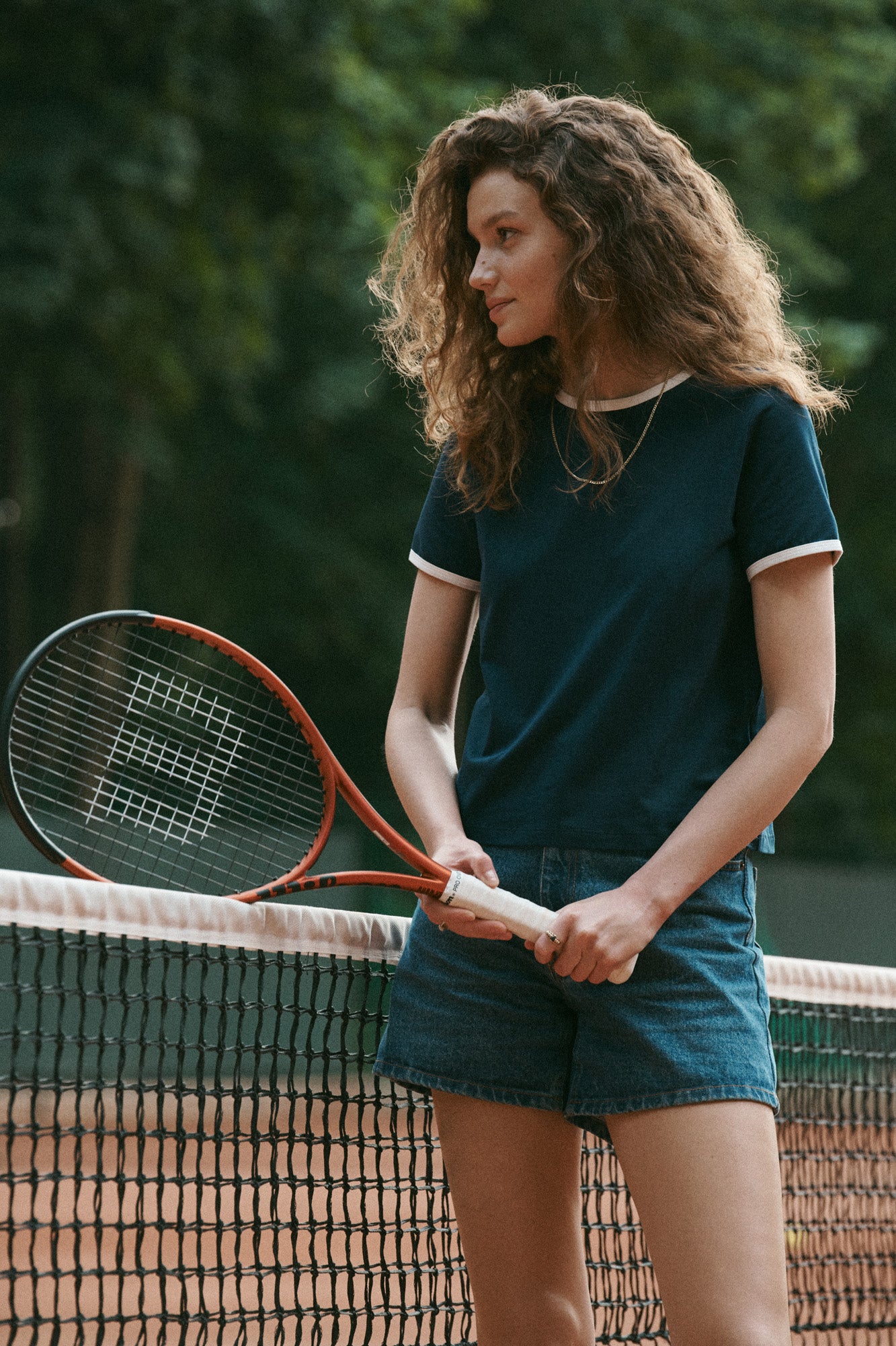T-shirt in cotton / 13 / 30 / night blue