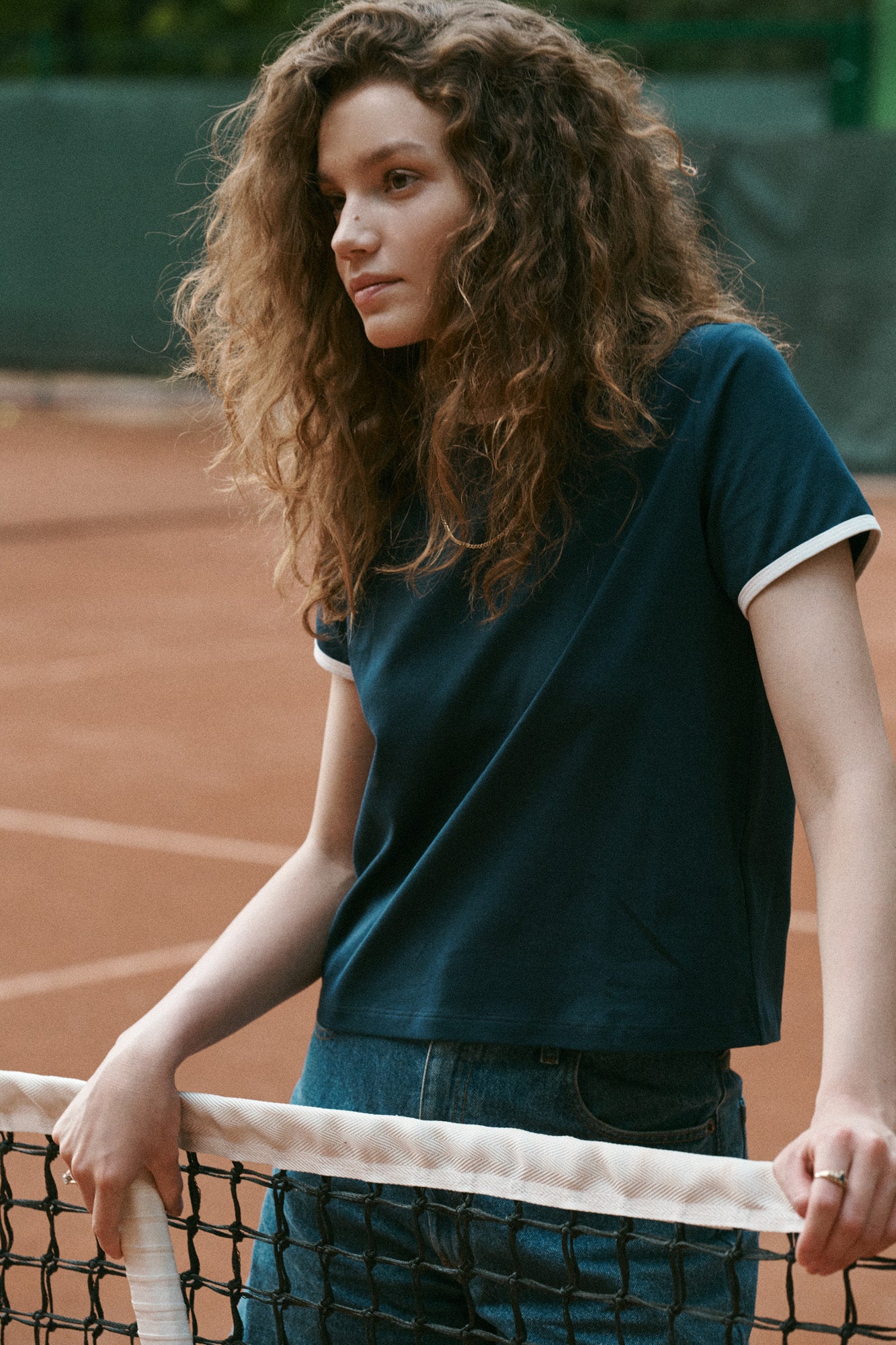T-shirt in cotton / 13 / 30 / night blue