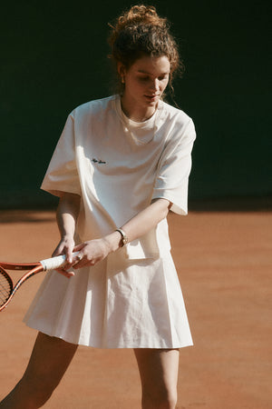 T-shirt in cotton / 13 / 01 / cream white