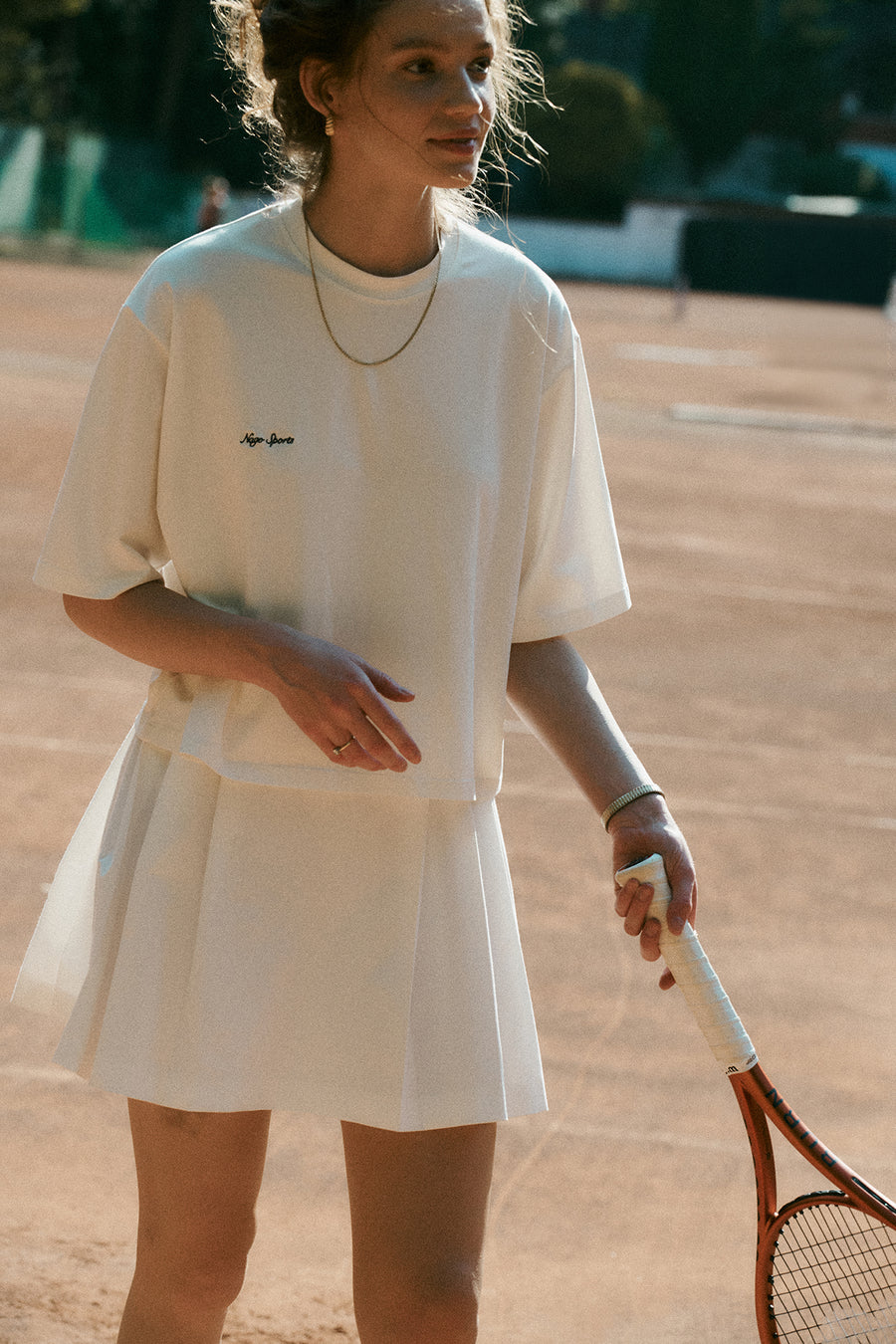 T-shirt in cotton / 13 / 01 / cream white