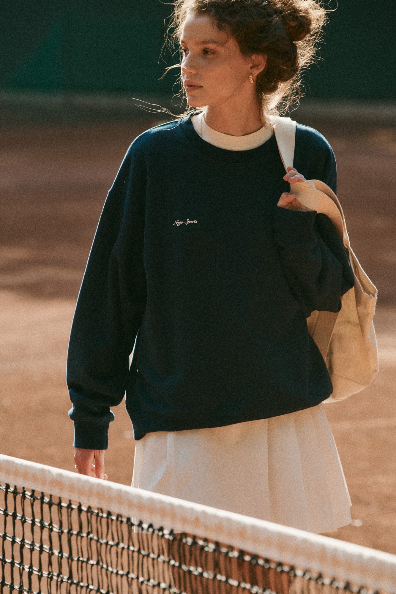 Sweatshirt in cotton / 17 / 16 / silent blue