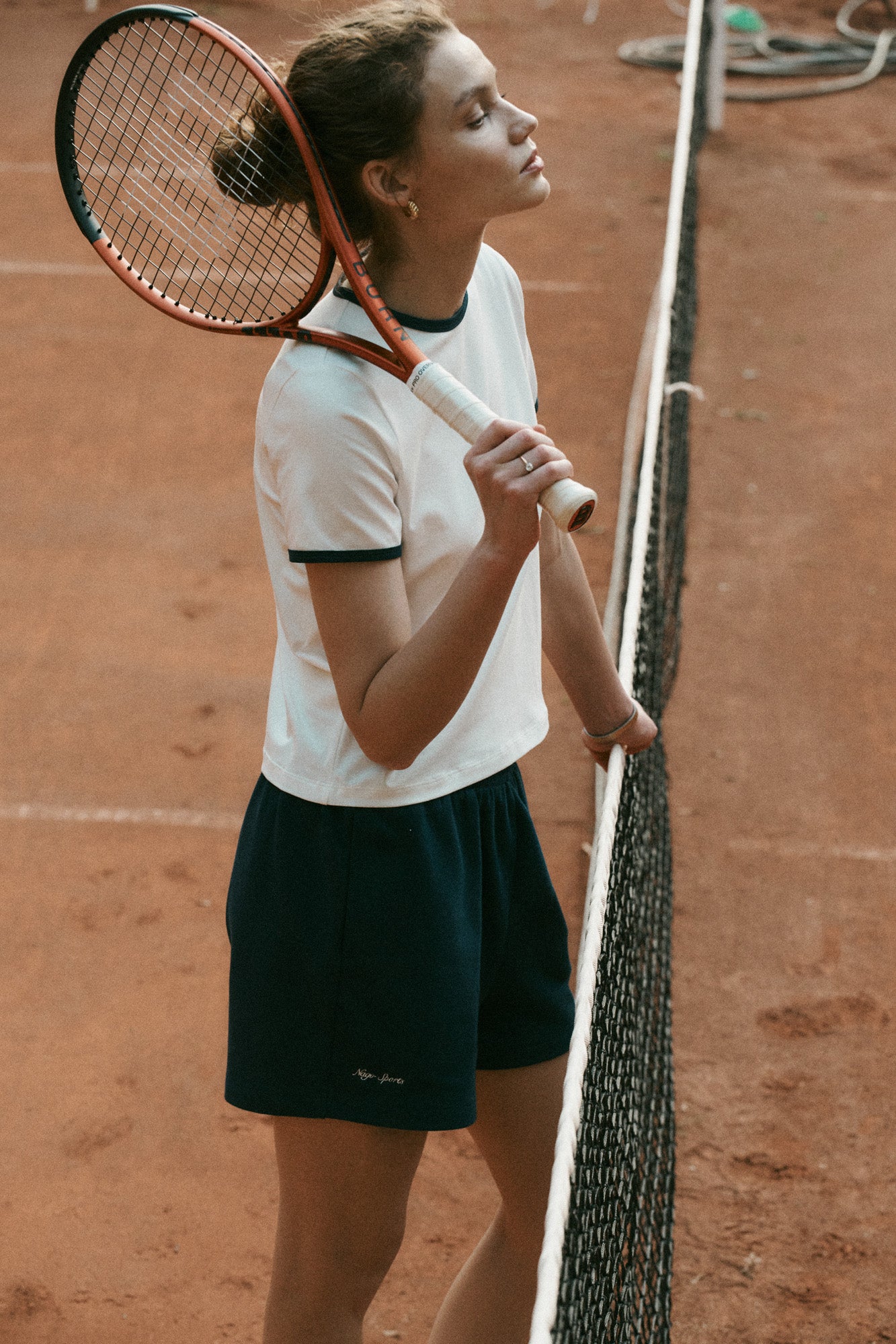 Shorts in organic cotton / 09 / 15 / silent blue