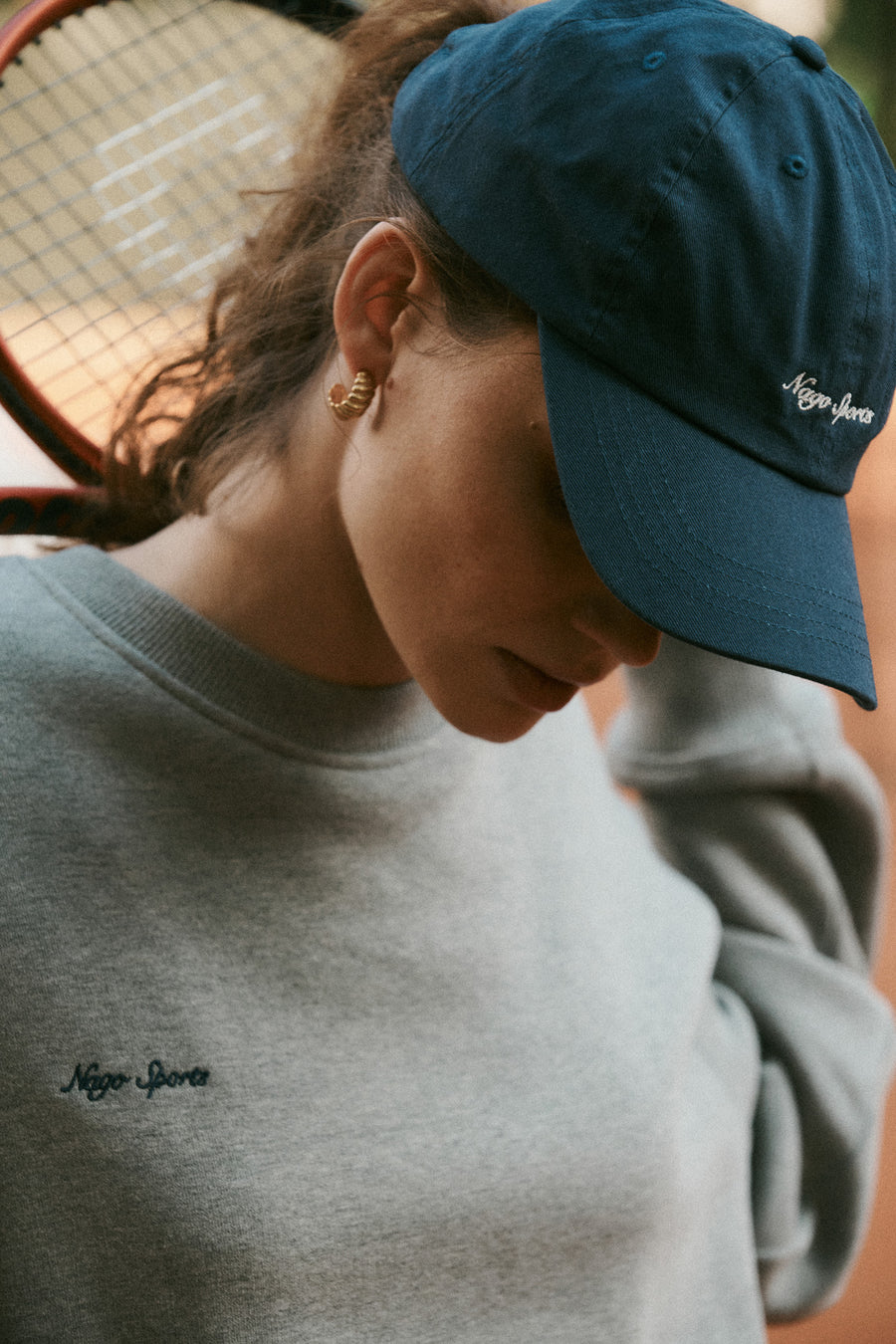 Sweatshirt in organic cotton / 17 / 16 / foggy stone