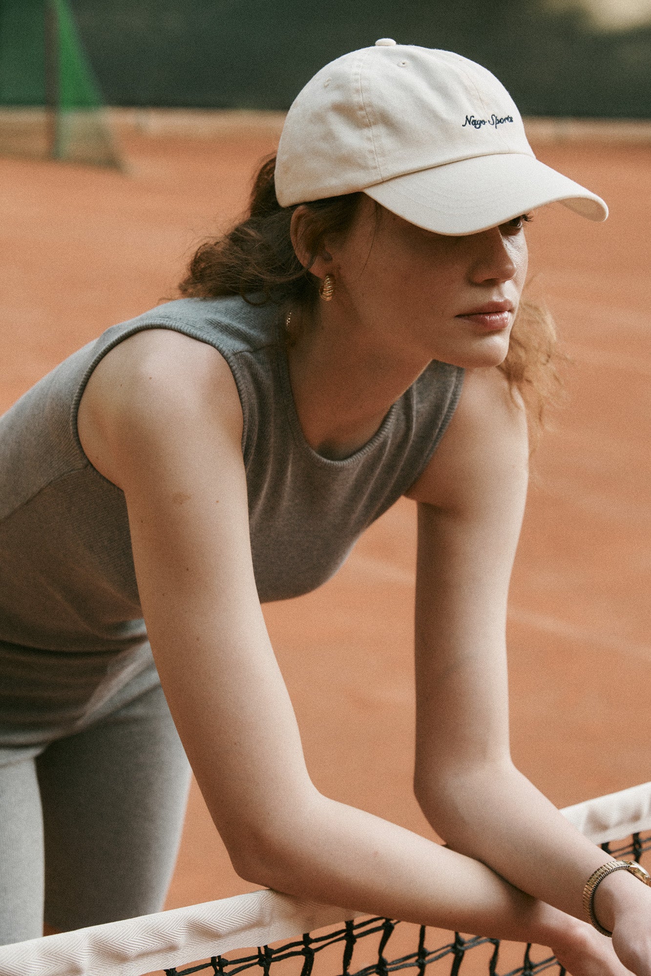 Baseball hat / 21 / 20 / cream white