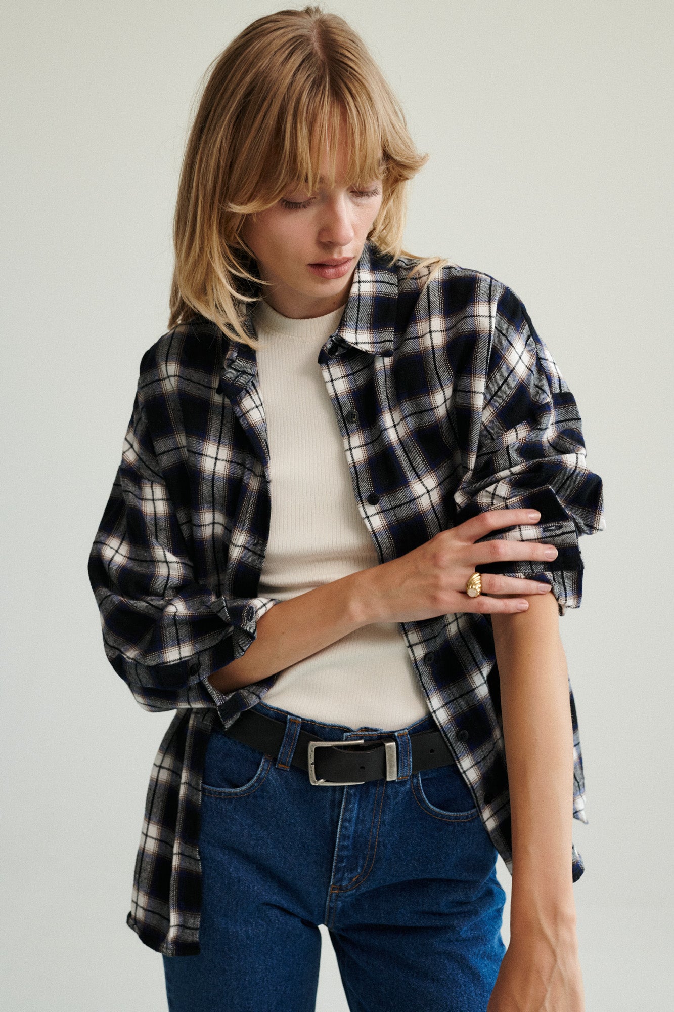 Cotton shirt / 12 / 16 / cozy evening