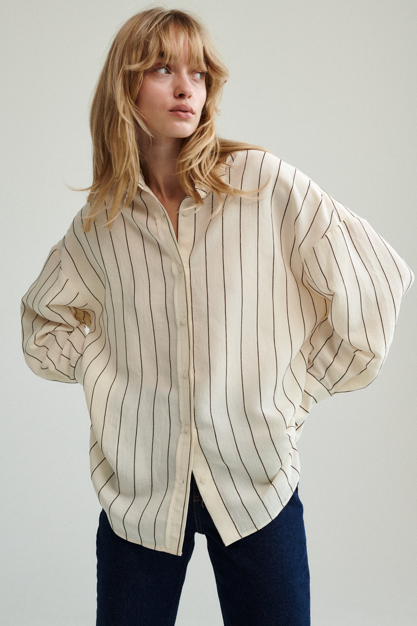 Shirt in modal / 12 / 16 / almond milk