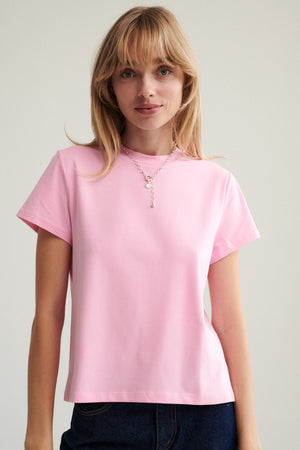 T-shirt in cotton / 13 / 29 / strawberry shake