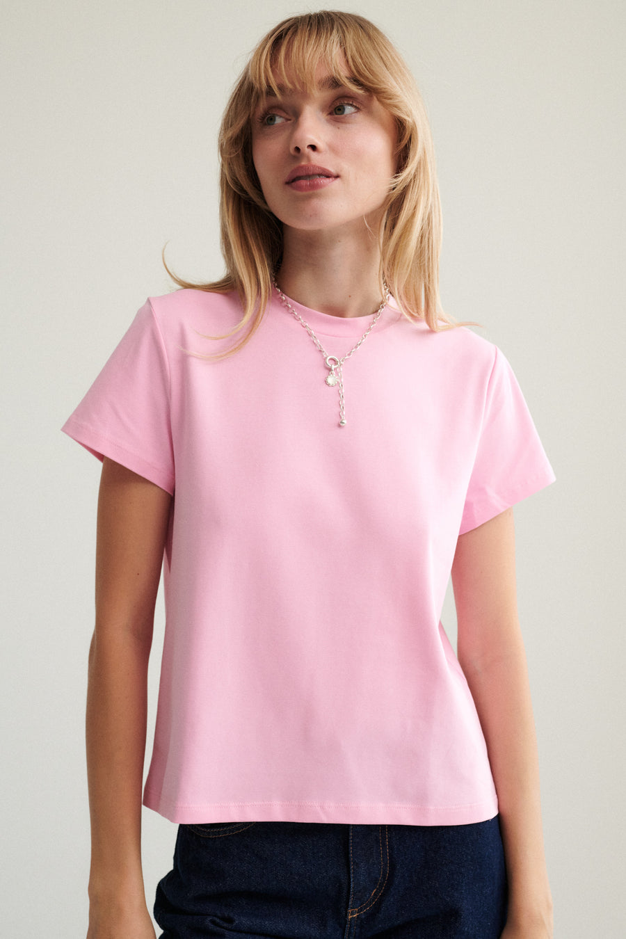 T-shirt in cotton / 13 / 29 / strawberry shake