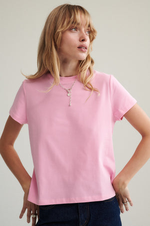 T-shirt in cotton / 13 / 29 / strawberry shake