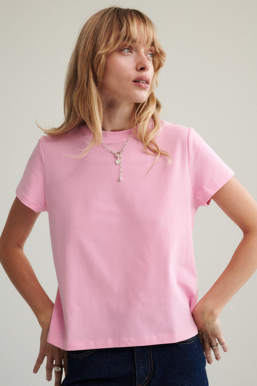T-shirt in cotton / 13 / 29 / strawberry shake