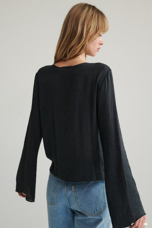 Blouse in viscose / 12 / 21 / graphite