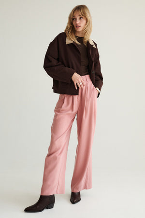 Tencel™ trousers / 05 / 02 / blush pink