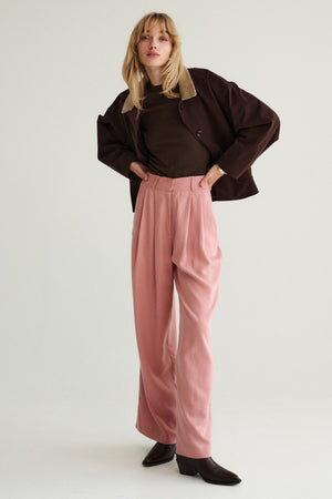 Tencel™ trousers / 05 / 02 / blush pink