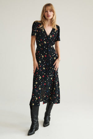 Dress in viscose / 03 / 33 / summer meadow