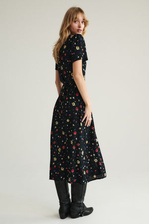 Dress in viscose / 03 / 33 / summer meadow