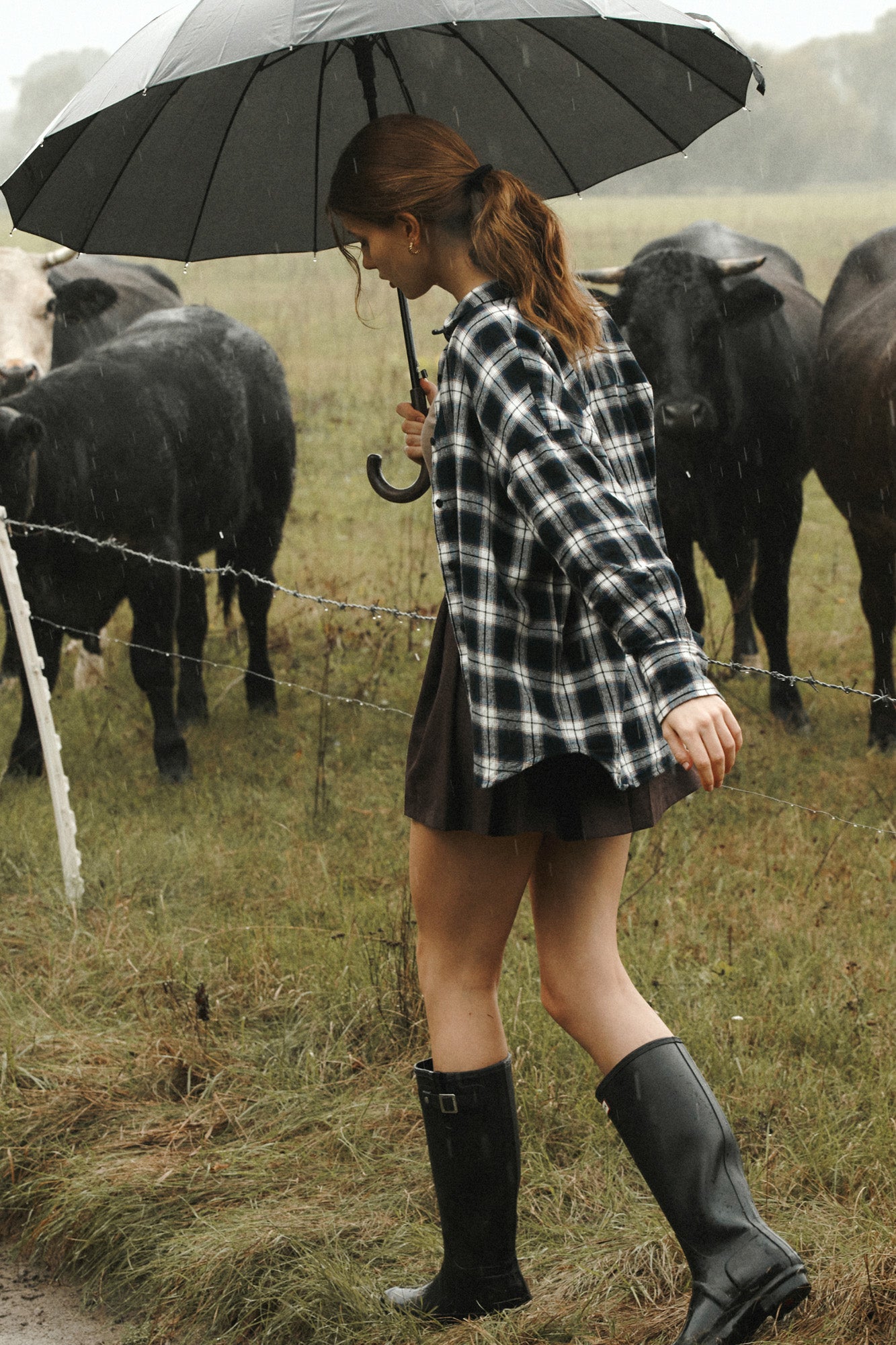 Cotton shirt / 12 / 16 / cozy evening