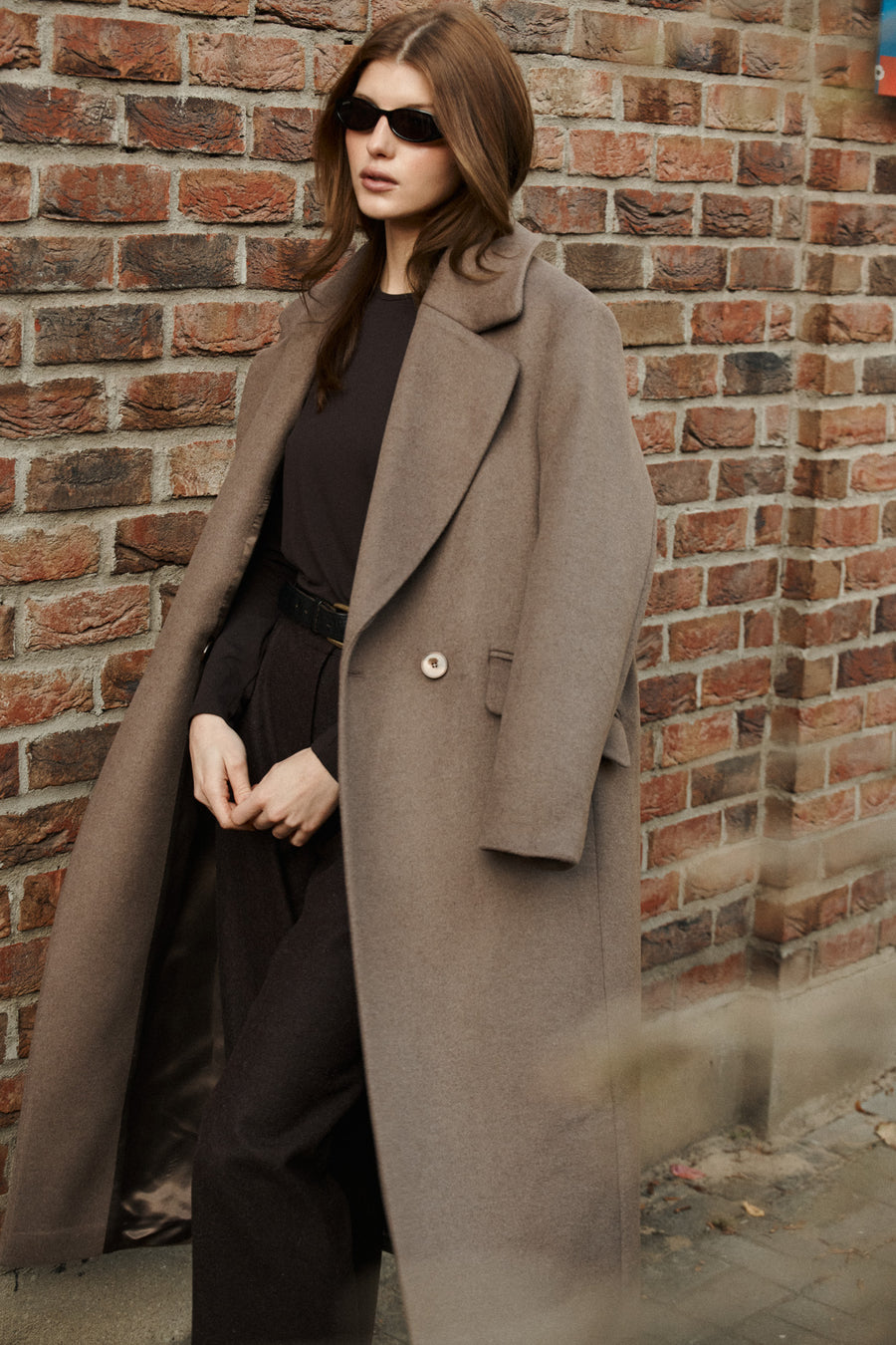 Coat in wool / 18 / 15 / mocha coffee