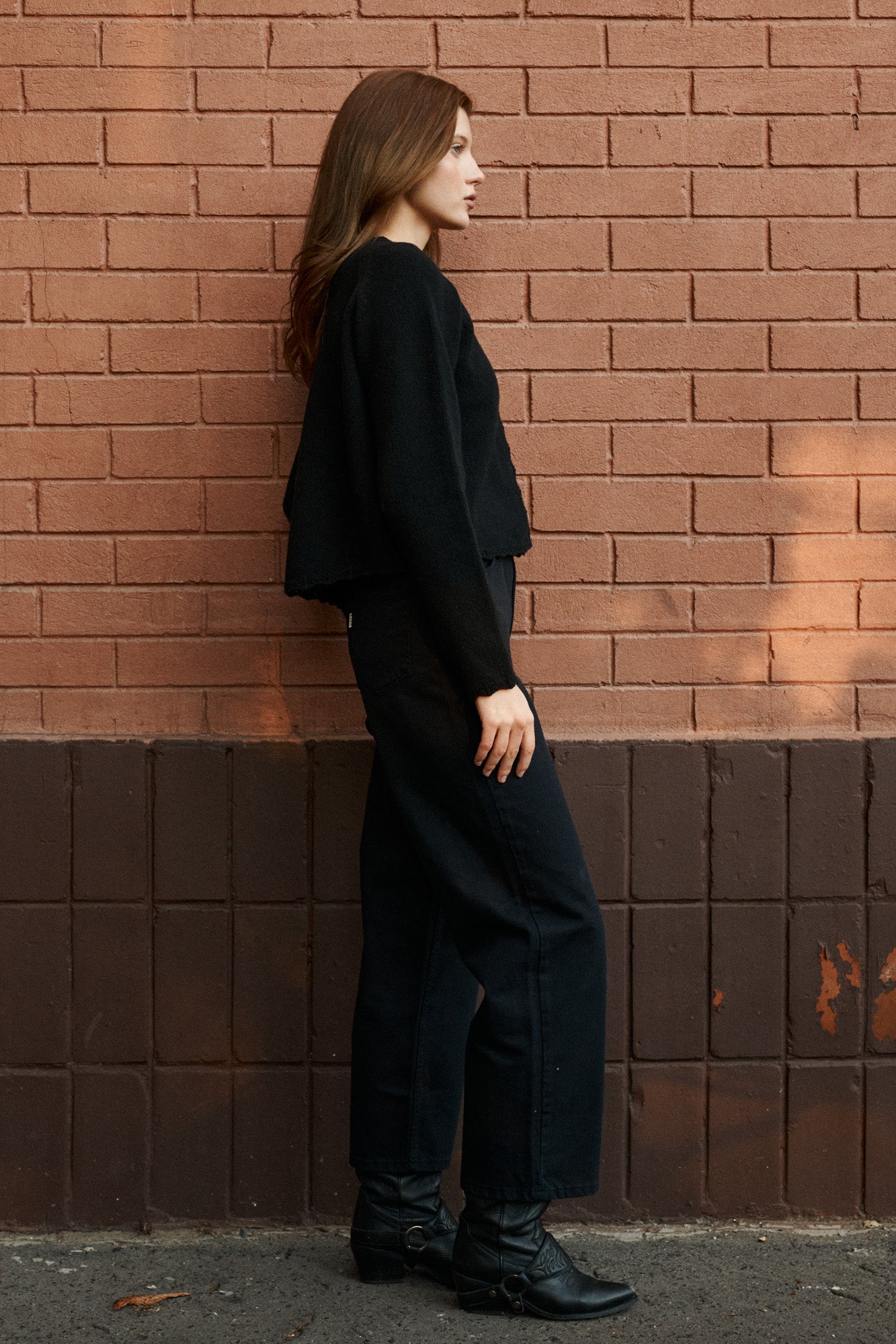Cardigan in wool / 16 / 15 / onyx black