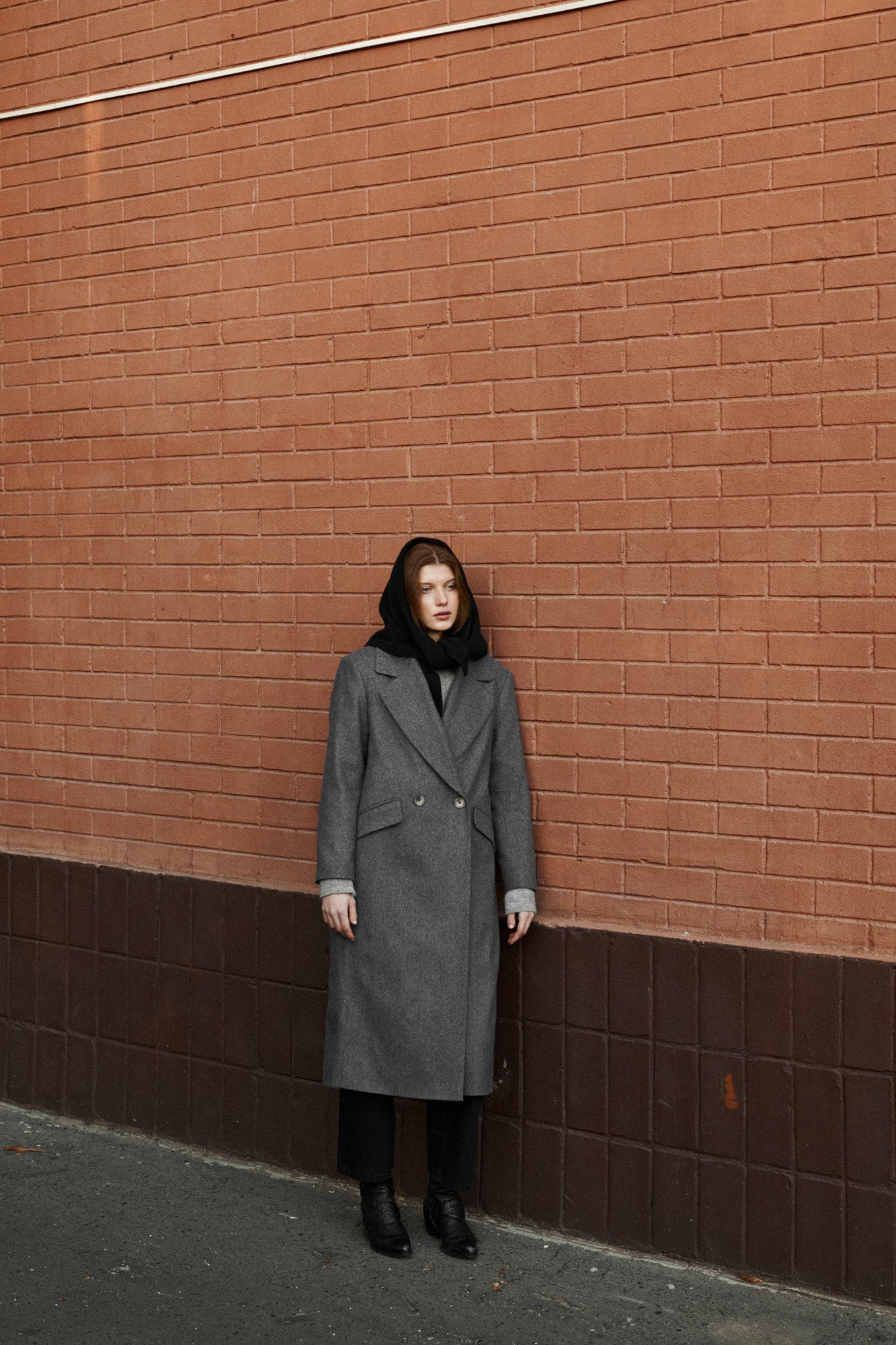 Coat in wool / 18 / 15 / stone grey