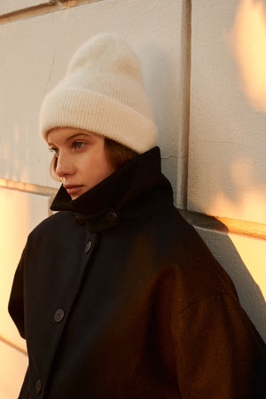 Wool blend jacket / 18 / 12 / night blue