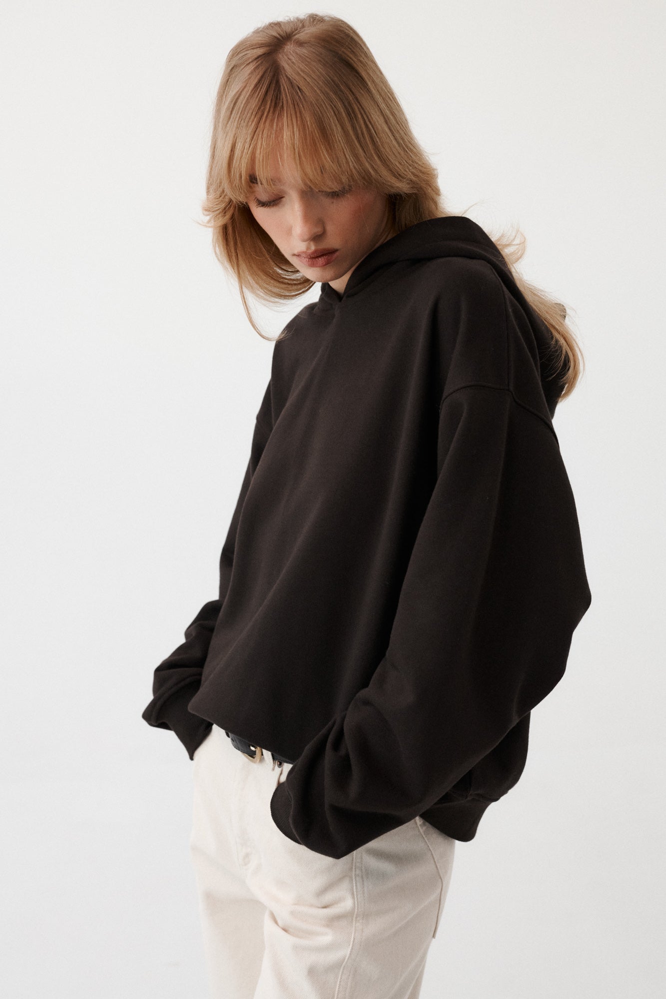 Sweatshirt in cotton / 17 / 15 / dark wood