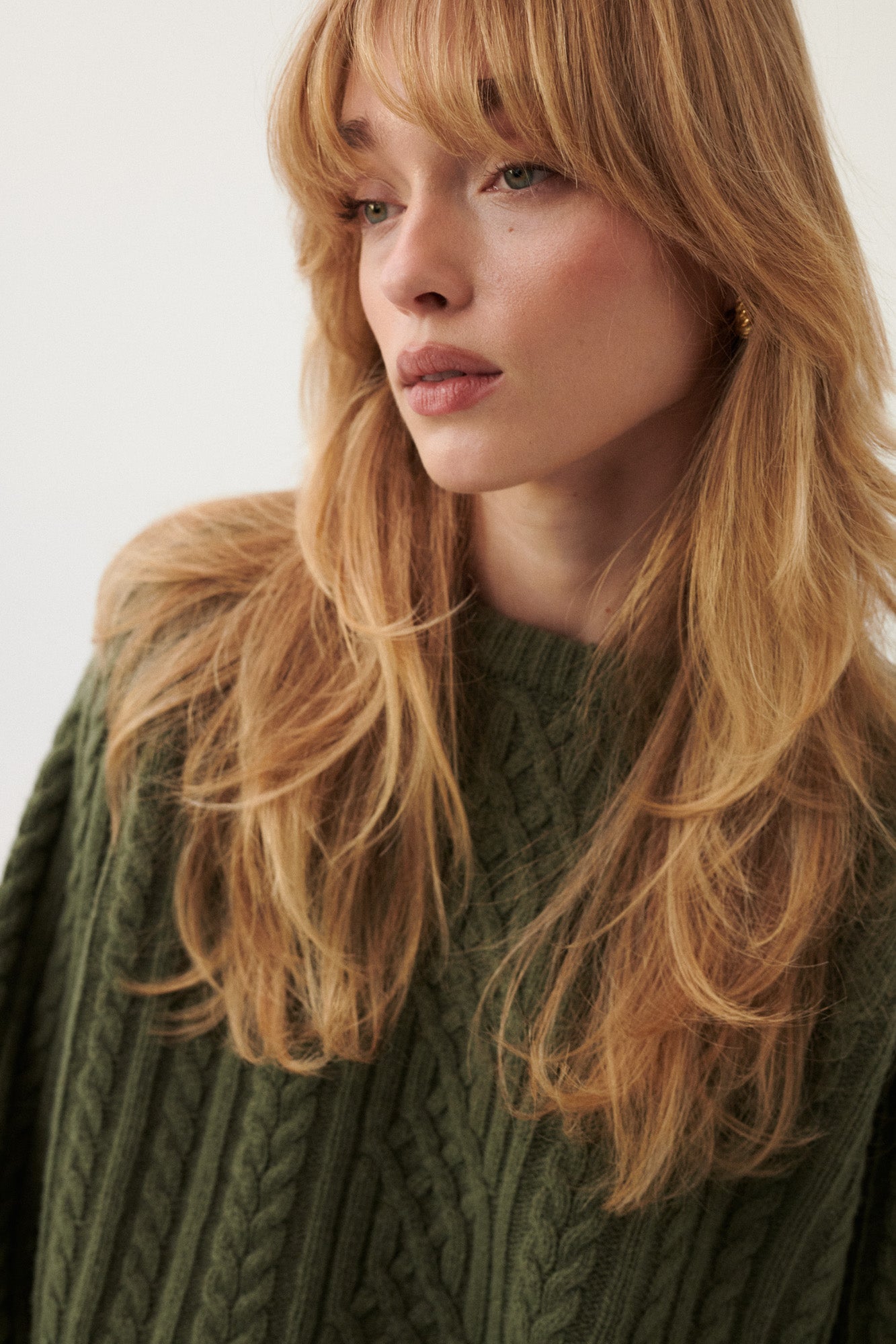 Sweater in wool / 16 / 19 / grey moss