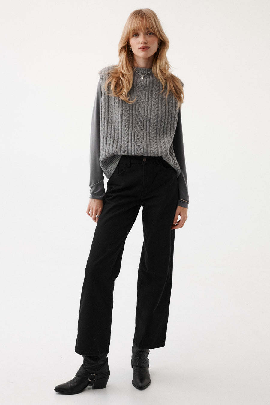 Diagonal trousers / 05 / 21 / onyx black