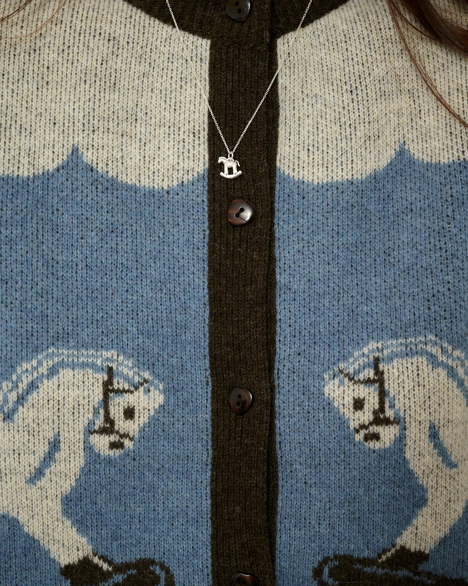 Wool cardigan / 16 / 21 / nutcracker