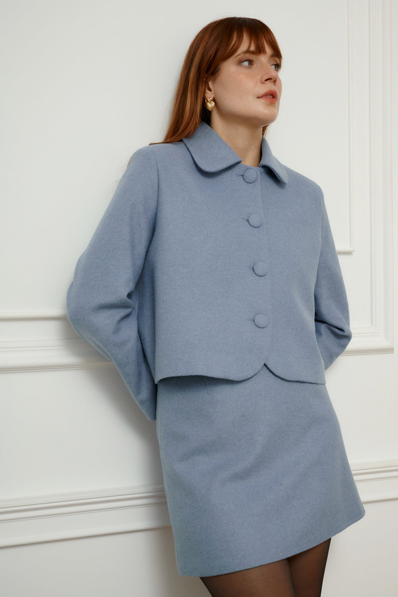 Wool skirt / 07 / 14 / baltic sea