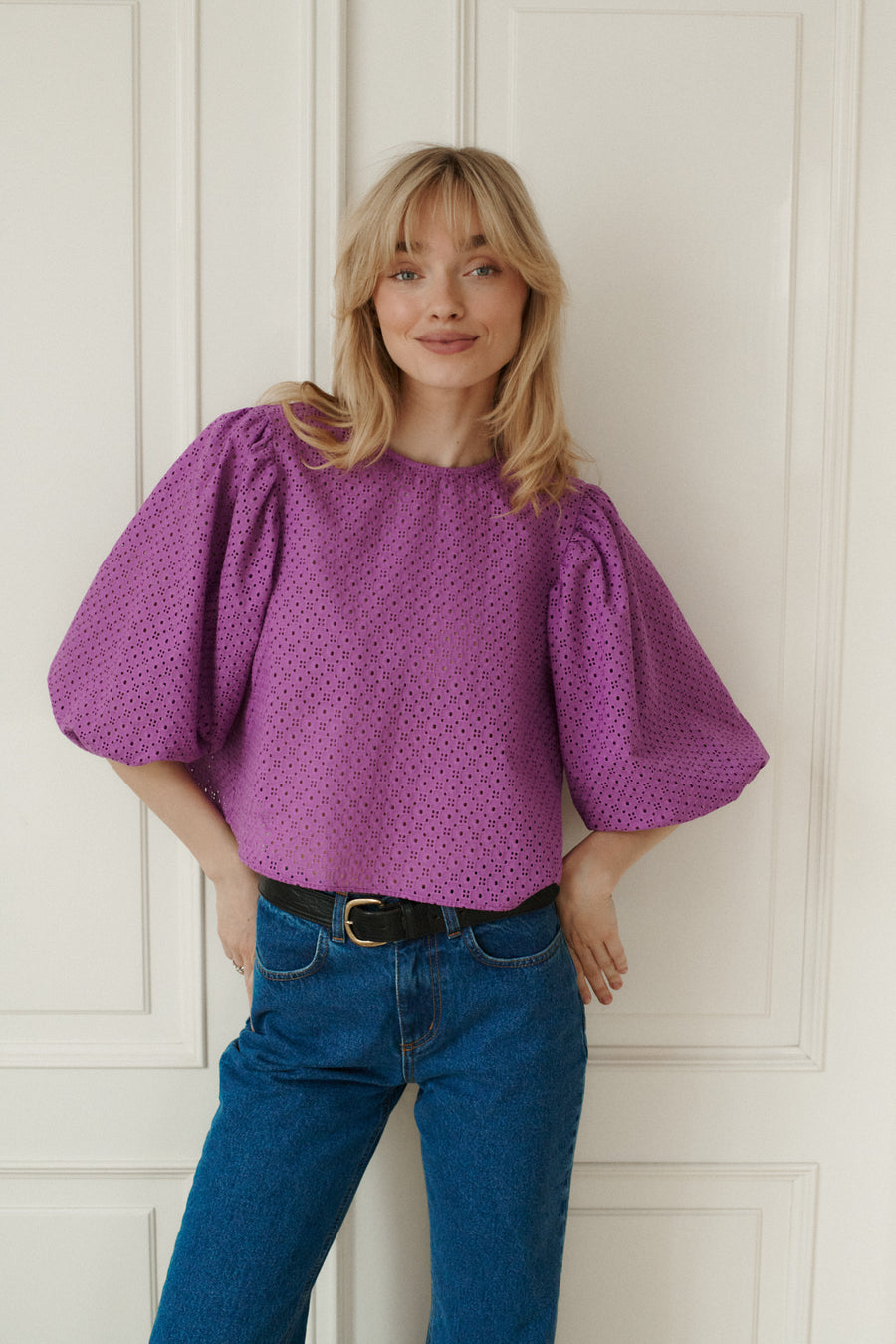 Modal shirt / 12 / 28 / grape candy
