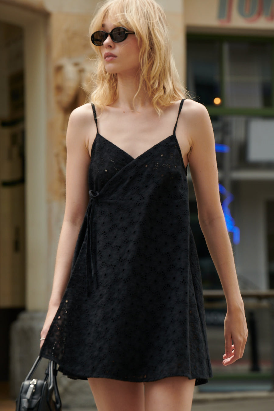 Dress in cotton / 03 / 43 / onyx black