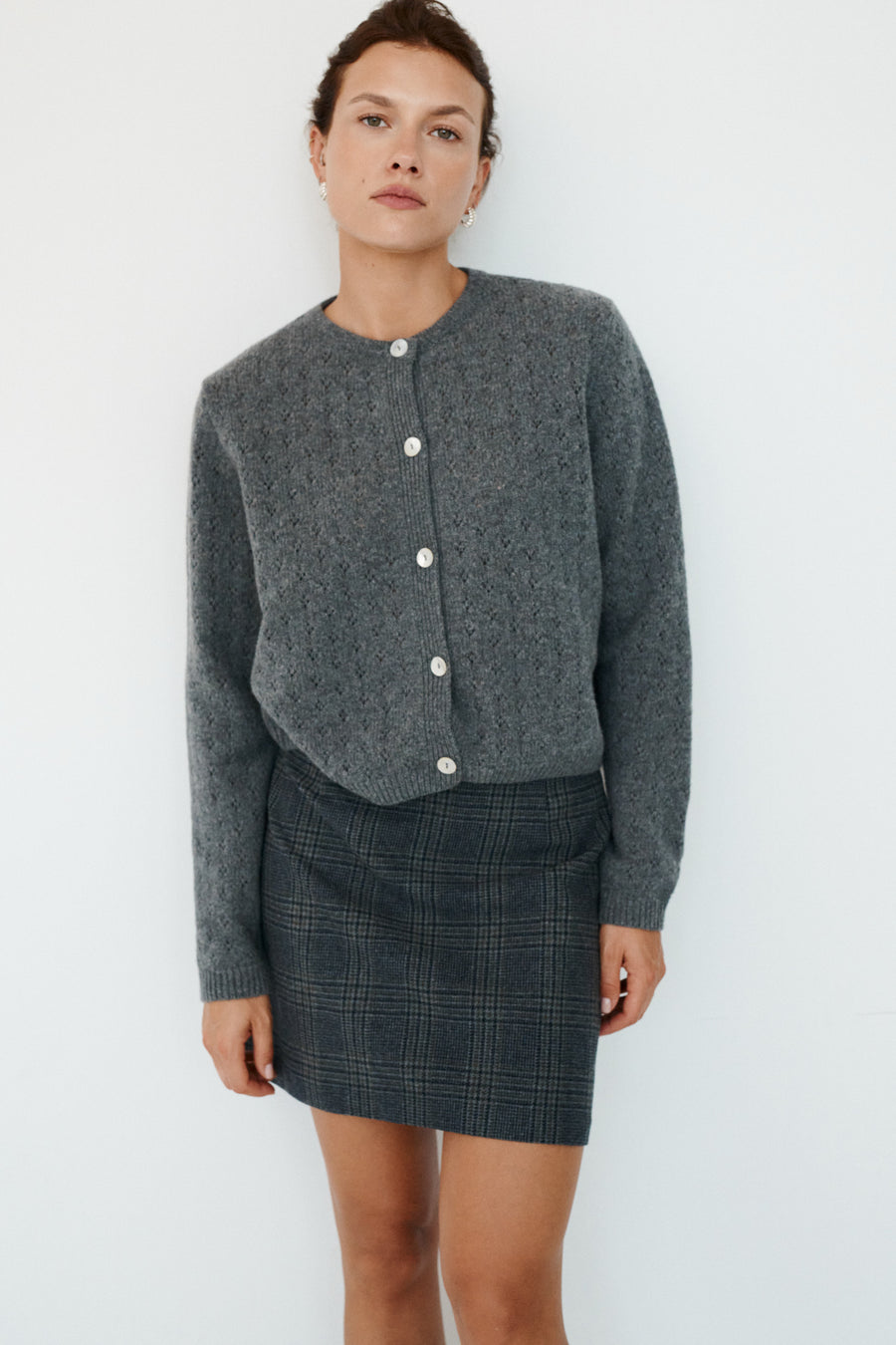 Wool skirt / 07 / 14 / silver lake