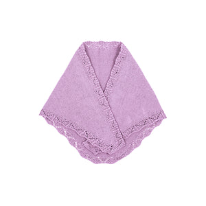 Mini scarf in organic cotton / 21 / 19 / pink lavender