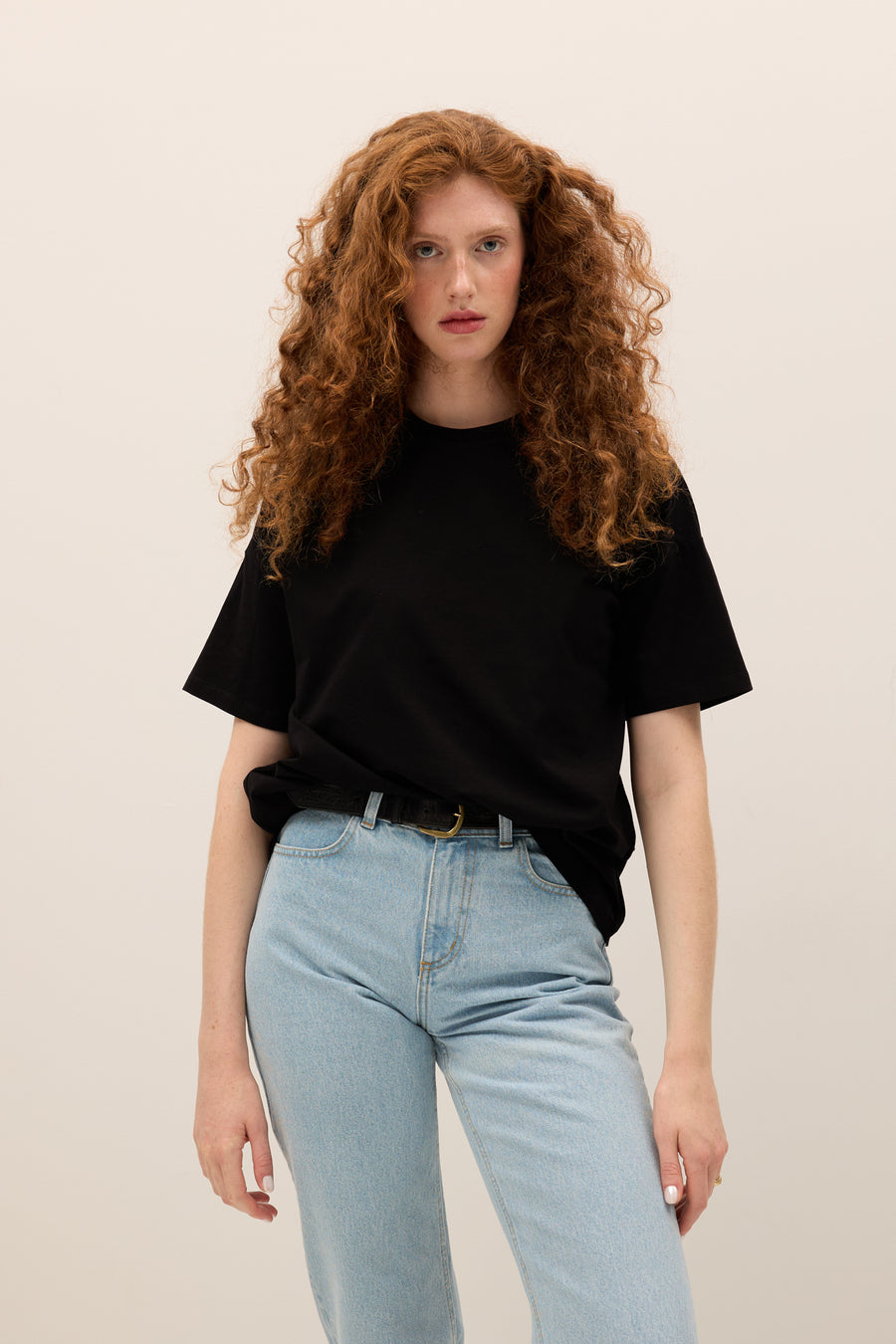 T-shirt in organic cotton / 13 / 27 / onyx black