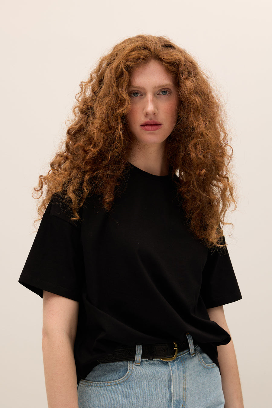 T-shirt in organic cotton / 13 / 27 / onyx black