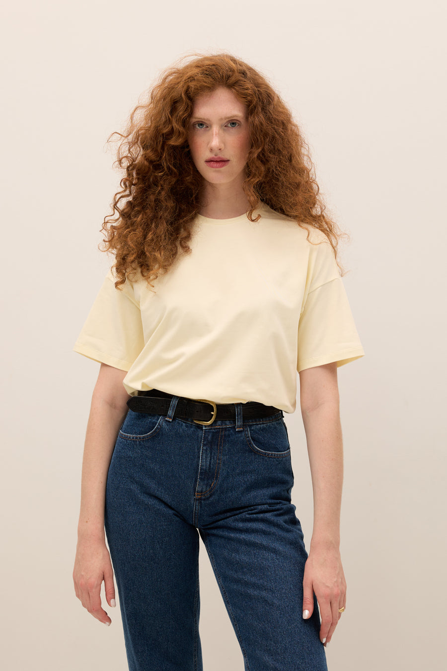 T-shirt in cotton / 13 / 27 / lemonade