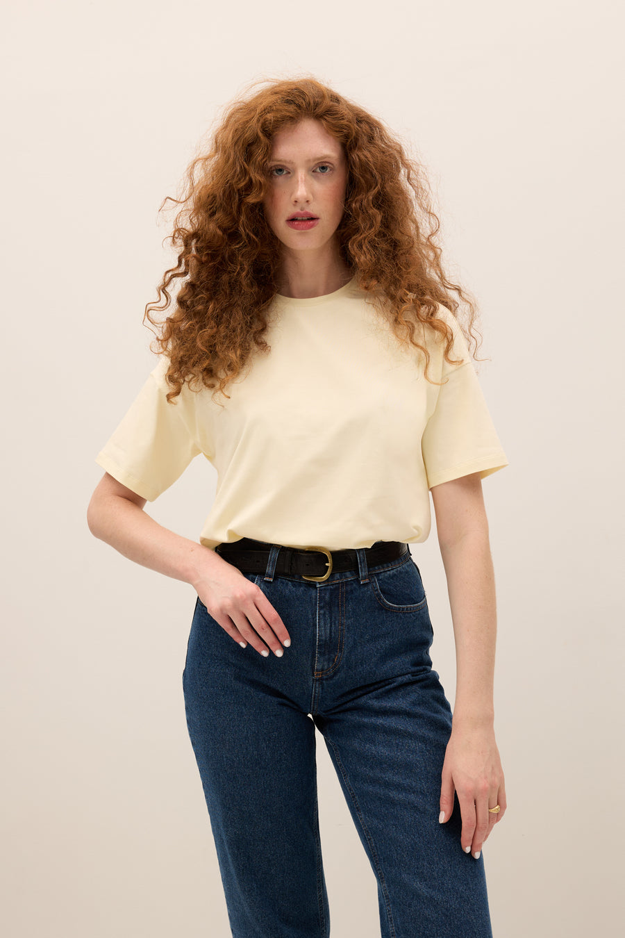 T-shirt in cotton / 13 / 27 / lemonade