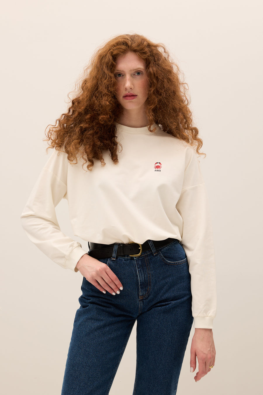 Cotton longsleeve / 14 / 30 / sea sound