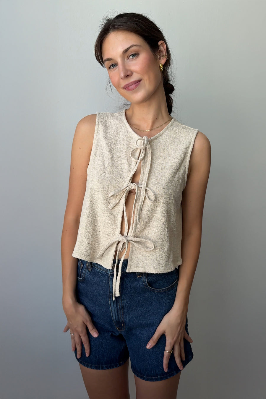 Shirt in cotton / 12 / 24 / unbleached