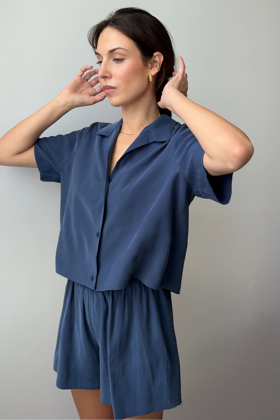 Shirt in Tencel™ / 12 / 01 / storm blue