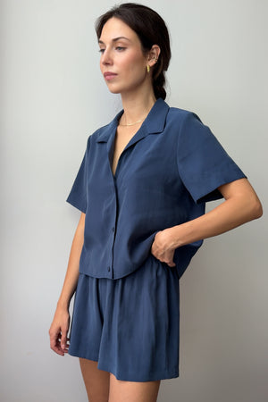 Shirt in Tencel™ / 12 / 01 / storm blue