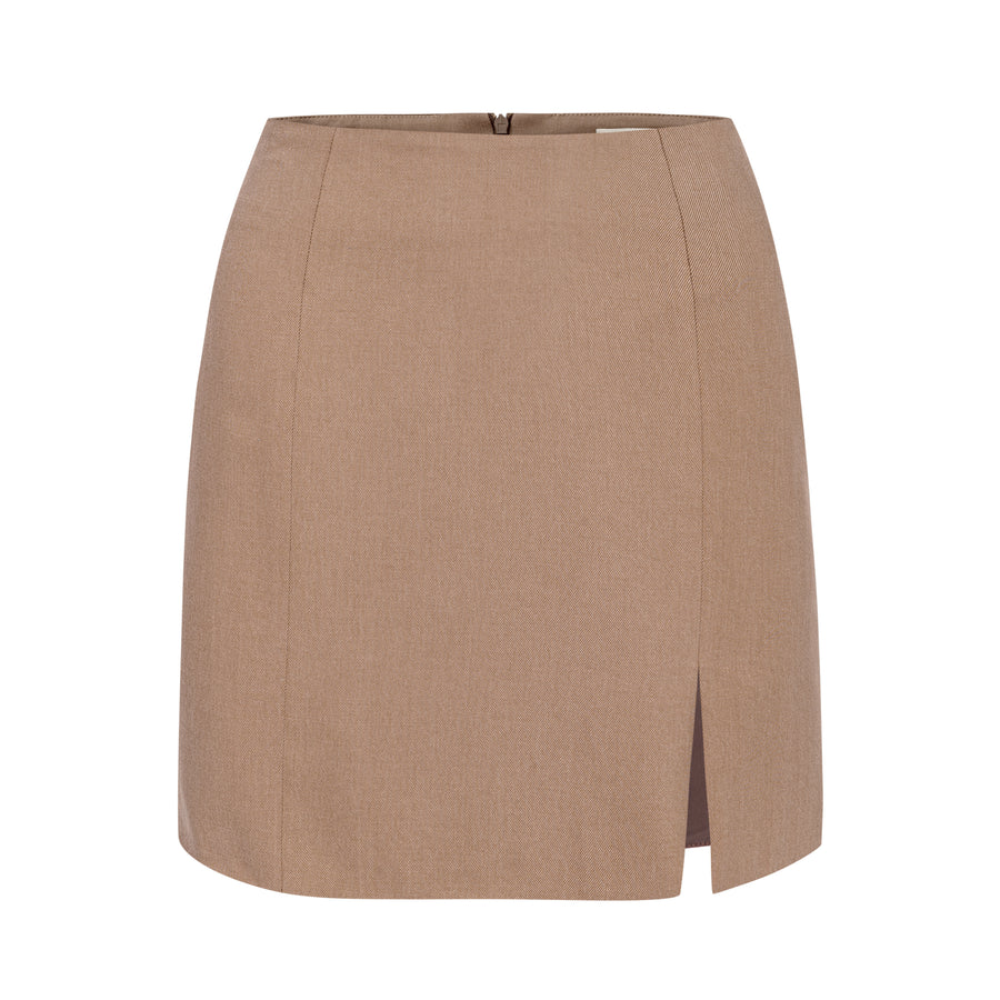 Tencel™ skirt / 07 / 02 / walnut shell