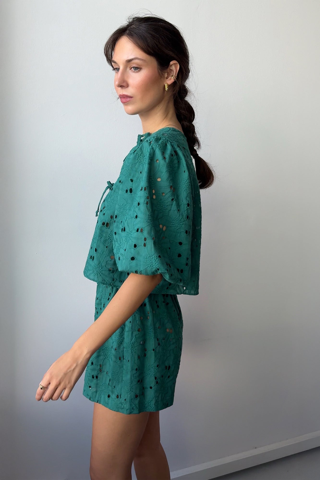 Shirt in cotton / 12 / 15 / ivy green