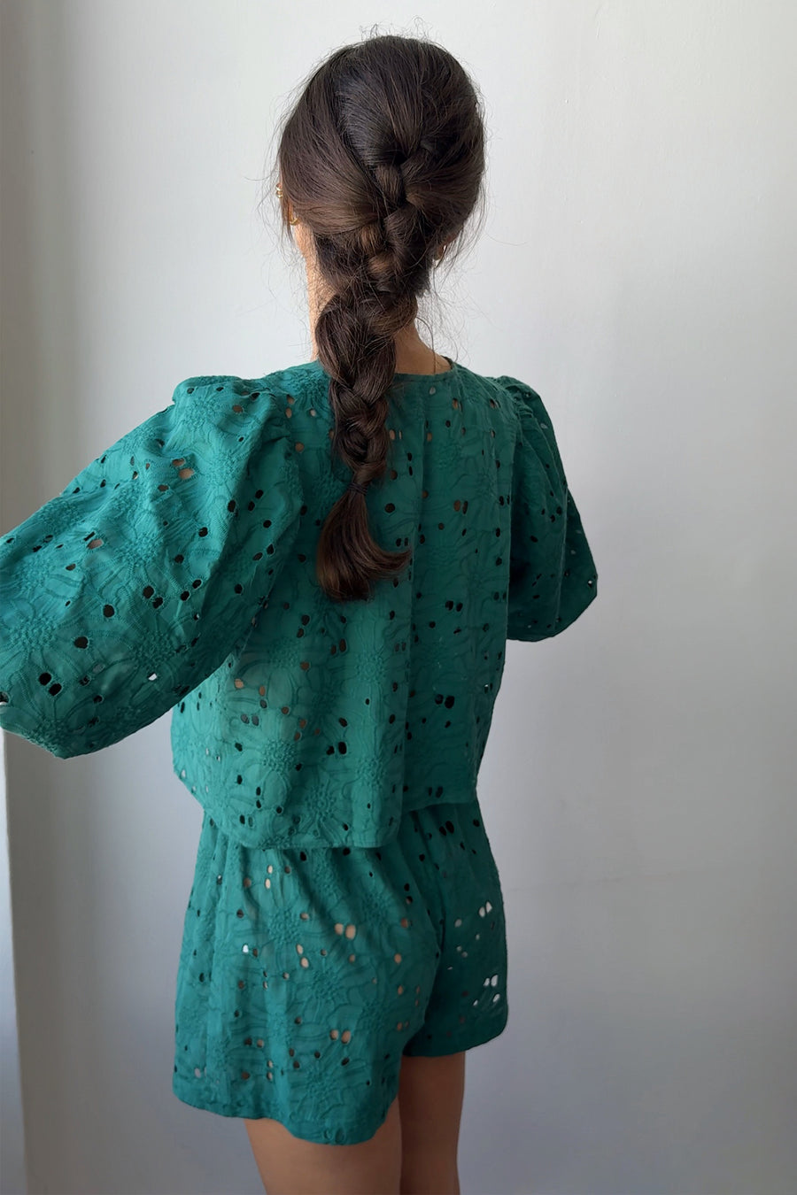 Shirt in cotton / 12 / 15 / ivy green