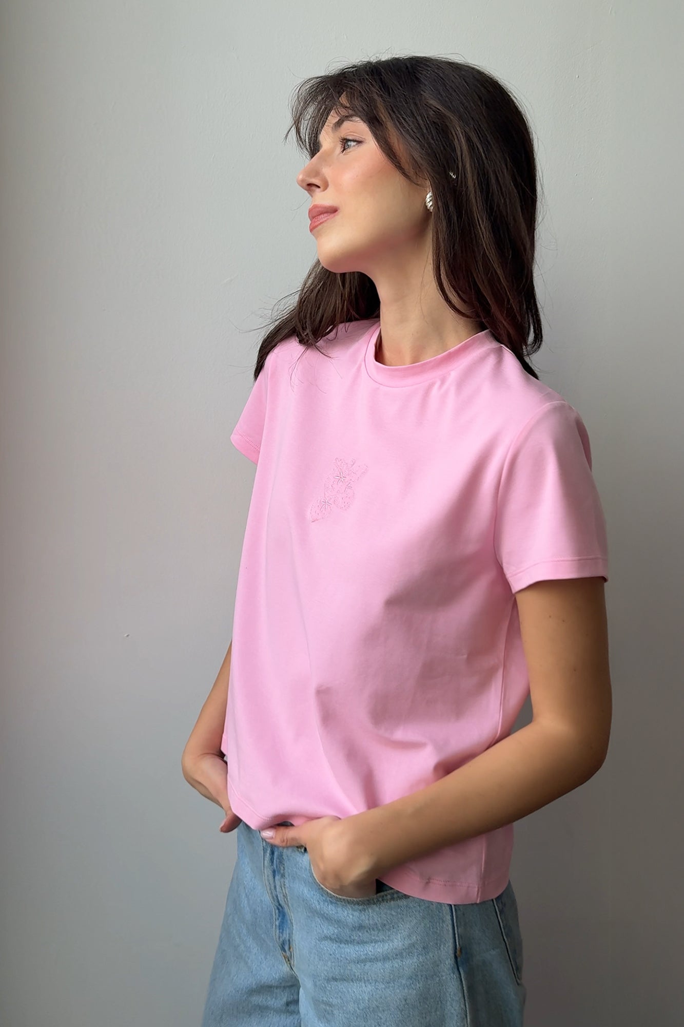 T-shirt in cotton / 13 / 29 / strawberry shake