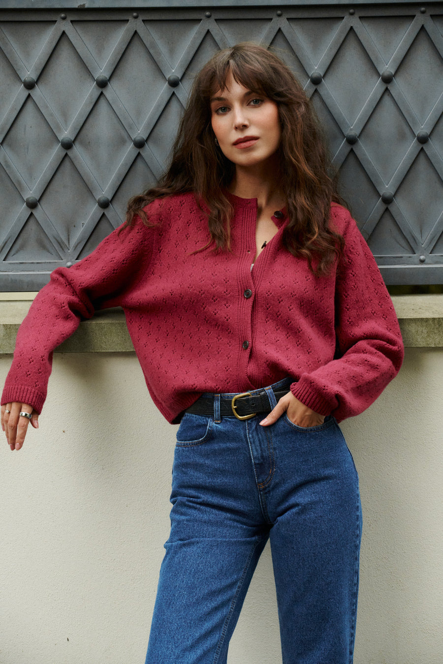 ?The model is 178 cm tall and wears size M/L? *jeans-from-recycled-cotton-05-18-medium-indigo*