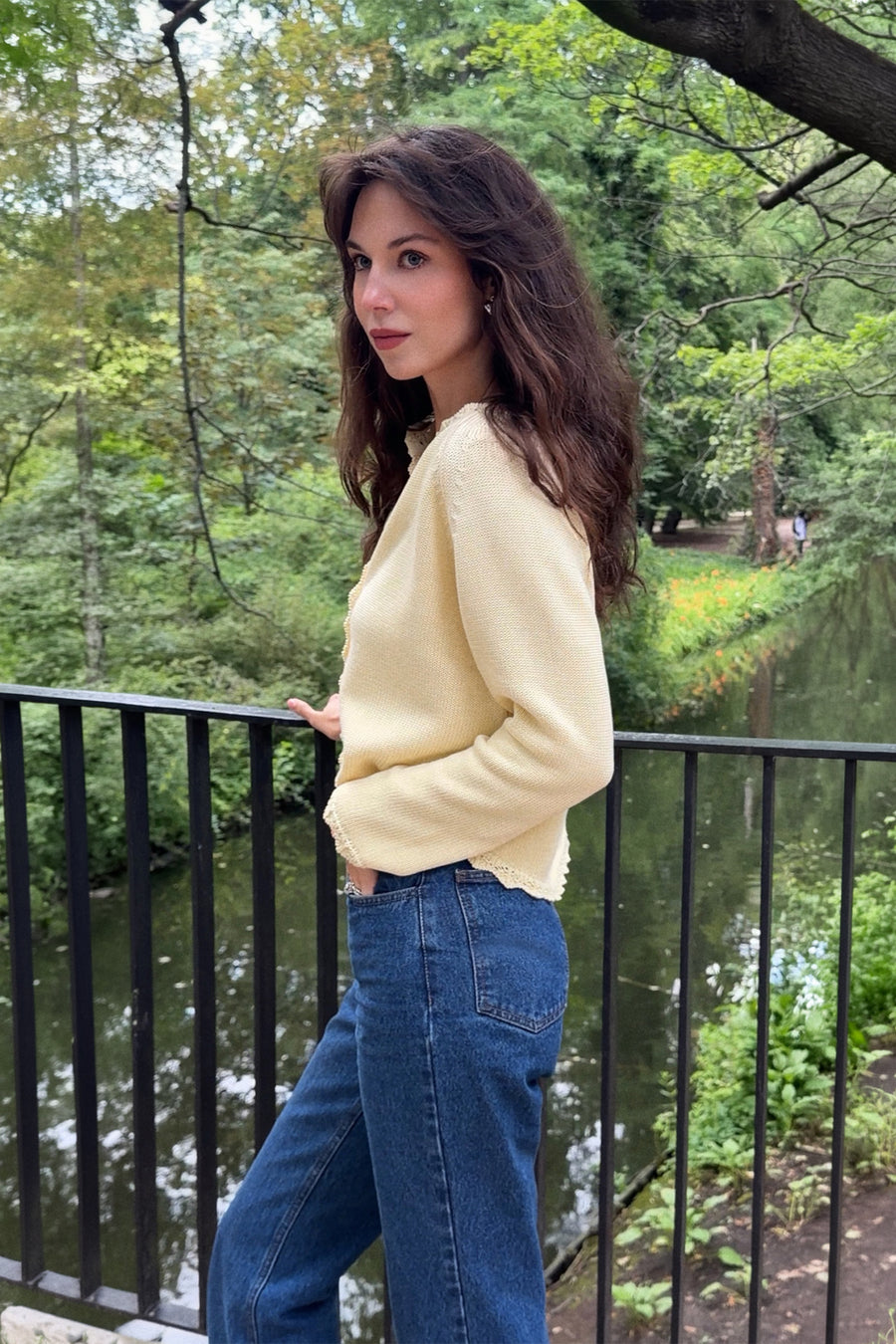 ?The model is 178 cm tall and wears size XS/S? *jeans-from-recycled-cotton-05-18-medium-indigo*