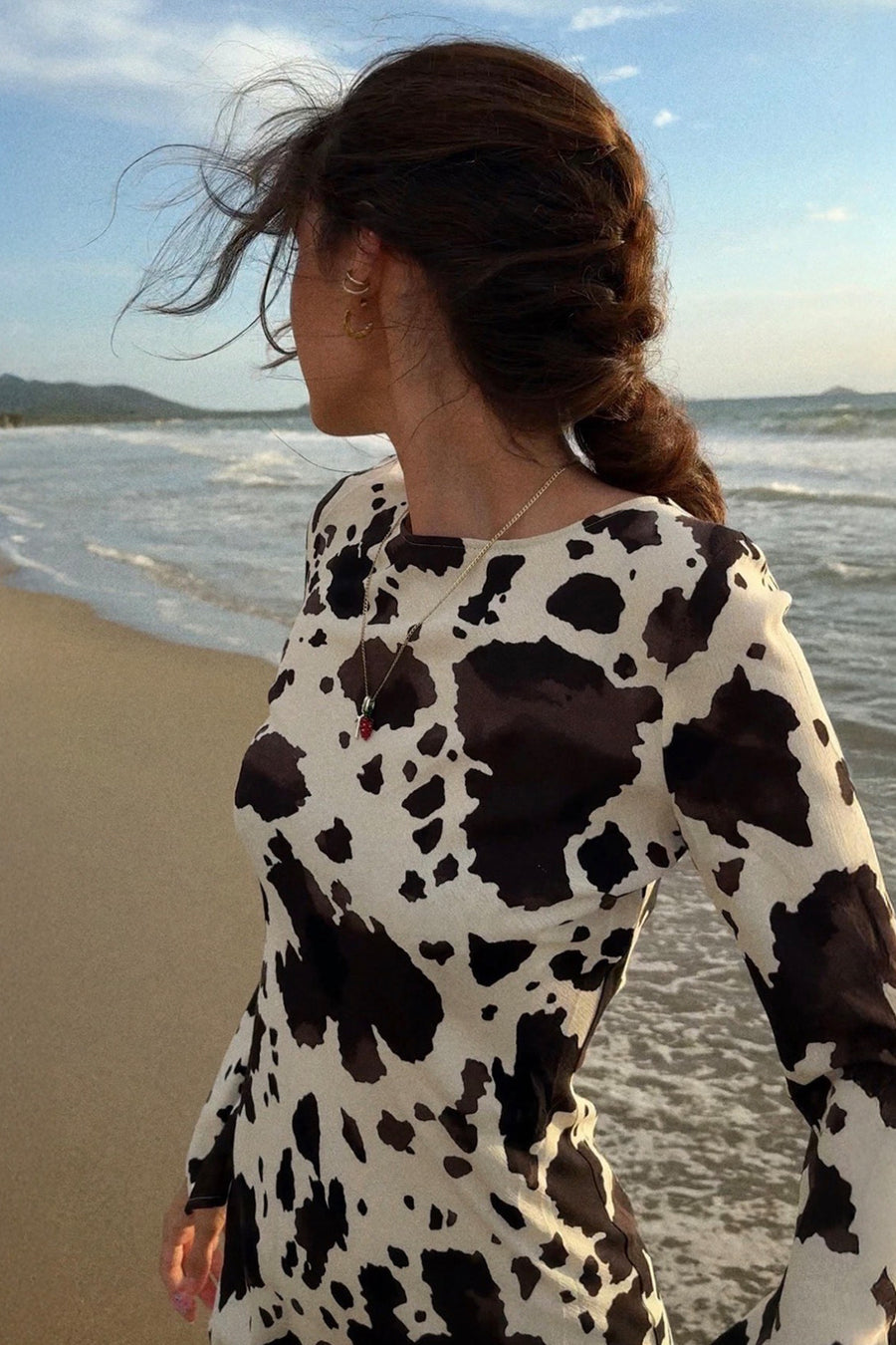 Dress in viscose / 03 / 35 / country roads