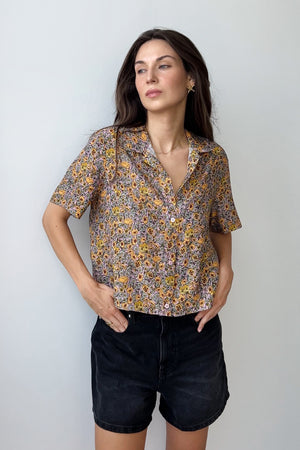 Viscose shirt / 12 / 01 / summer garden