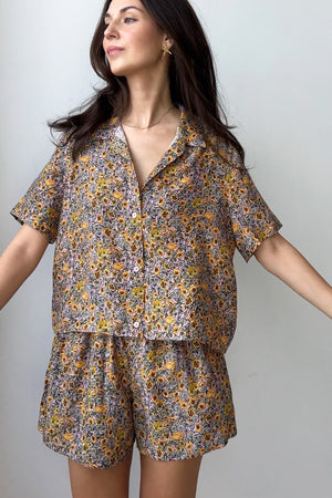 Viscose shirt / 12 / 01 / summer garden